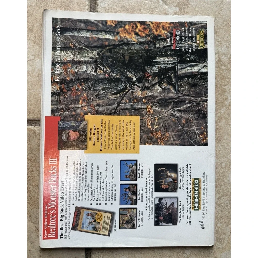 Buckmasters whitetail deer magazine DEC 1995  buck hunting - Picture 2 of 2
